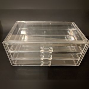 Acrylic 3 Drawer Makeup Organizer